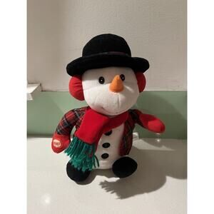 1998 T. L. TOYS Singing & Dancing Christmas Snowman - DOES NOT WORK